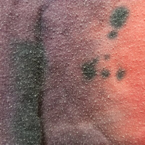 Victoria's Secret PINK sweatpants Large Supernova Tie Dye script logo colorful - Picture 8 of 15